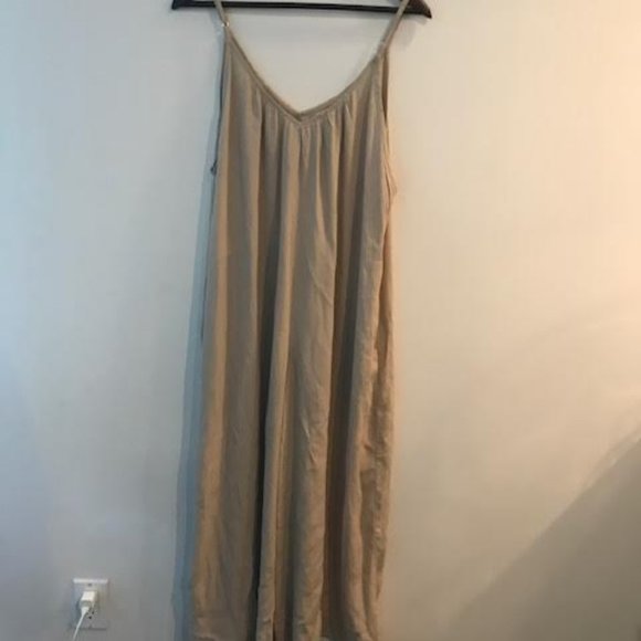 Tan Viscose Jumpsuit from Folk - Picture 1 of 2